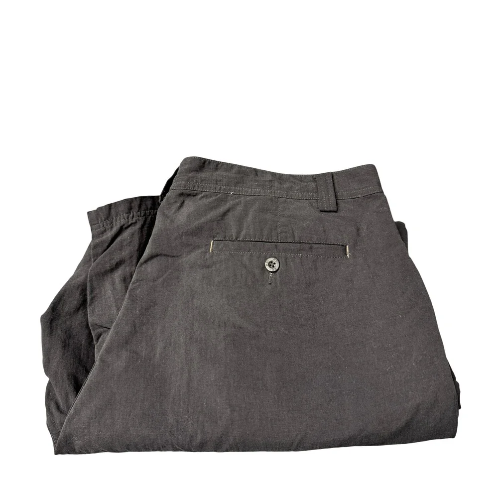 REI Hiking Pants Mens 42x32‎ (41x31 ACTUAL) Nylon Sahara Black Hiking Gorpcore